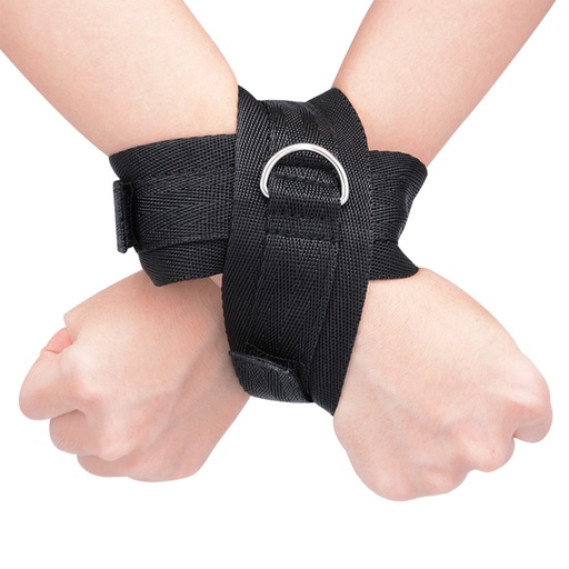 [BDSM-CF-01044-BK] Cuffs BDSM-CF-01044